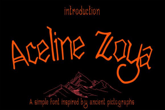 Aceline Zoya Font: A Bold Typeface for Small Business Branding