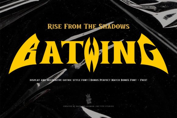 Bat Wing Font: A Bold Typeface for a Bolder Brand