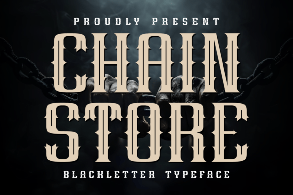 Chain Store Font: A Bold Typeface for Modern Brand Campaigns