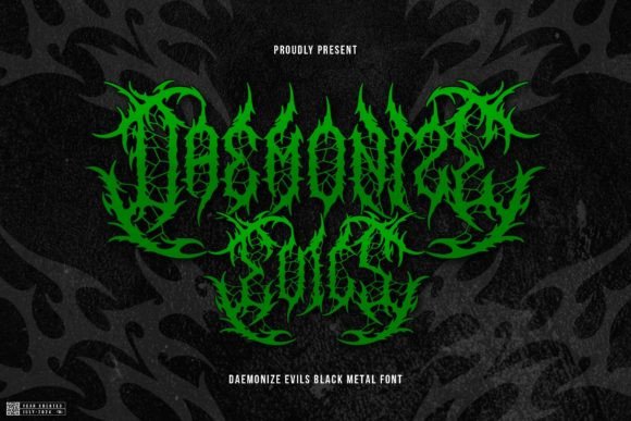 Daemonize Evils Font Review: A Gothic Typeface for Bold Branding
