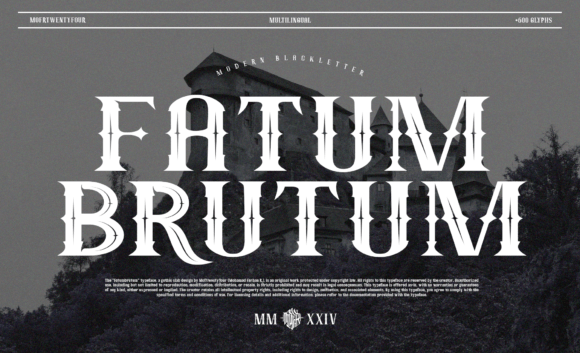 Fatum Brutum: A Typeface That Elevates Editorial Design