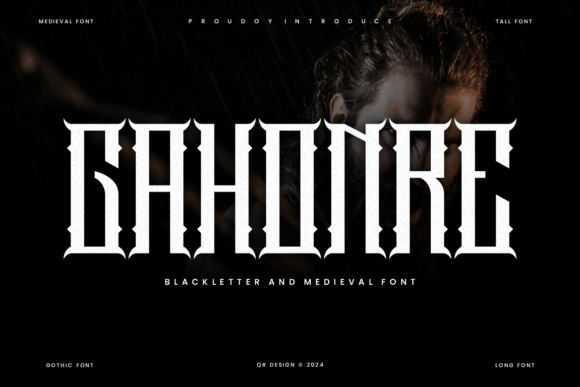 Gahonre Font Review: A Bold Blackletter for Creative Branding