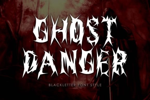 Ghost Danger Typeface: Spook Up Your Campaign Visuals