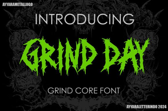 Grind Day Font: A Bold Typeface for a Strong Brand Identity
