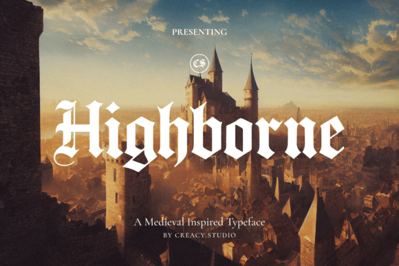 Highborne: A Typeface for Timeless Editorial Design