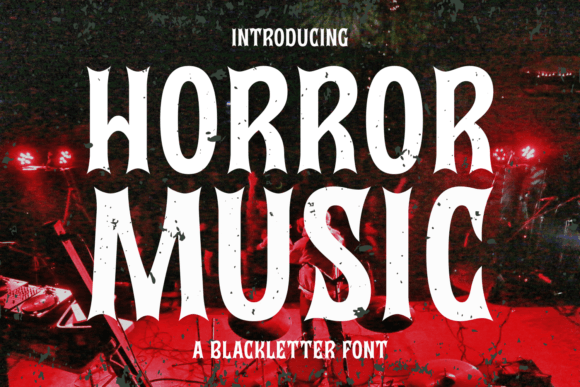 Horror Music Font Review: A Playful Gothic Typeface for Creative Campaigns