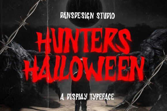 Hunters Halloween: A Spooky Typeface for Bold Branding