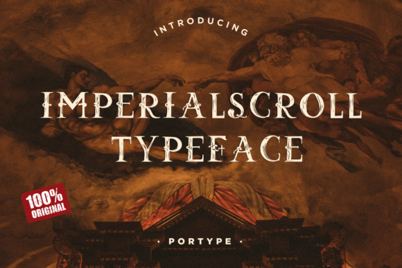Imperialscroll: A Royal Typeface for Bold Branding Projects