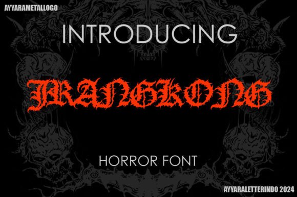 Jrangkong Font: A Bold Typeface for Stronger Brand Identity