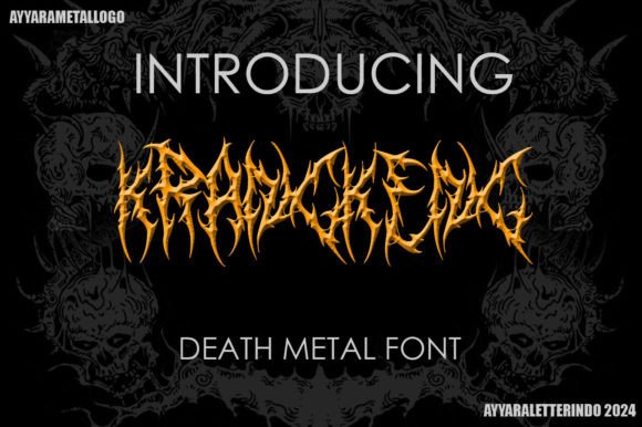 Krangkeng Font: A Bold Blackletter for Digital Branding