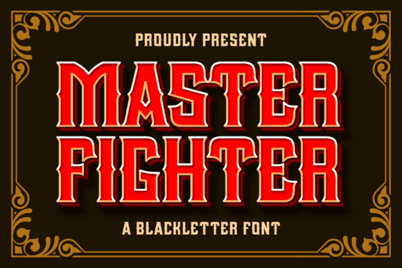 Master Fighter Font for a Strong Brand Identity