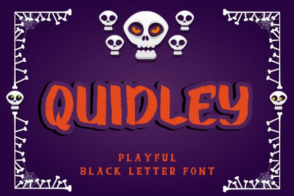 Quidley Font: A Playful Typeface for Polished Branding