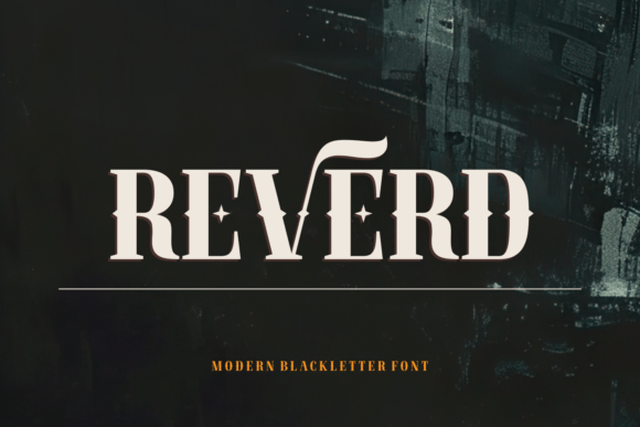 Reverd: A Bold Typeface for Distinctive Branding