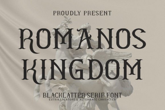 Romanos Kingdom Typeface: A Bold Choice for Brand-Driven Web Design