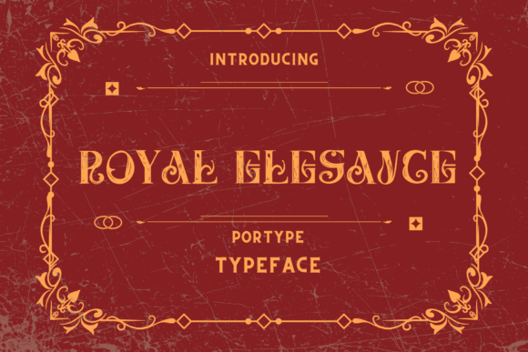Royal Elegance: A Font That Elevates Your Brand