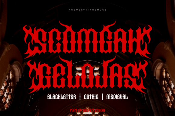 Scomgah Gelojas Font: A Bold Typeface for Digital Impact