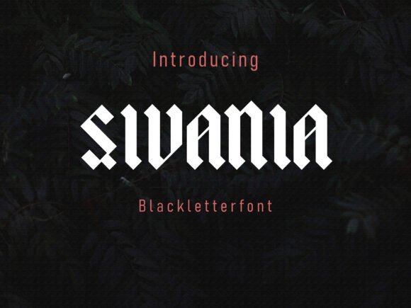 Sivania: A Bold Typeface for Timeless Projects