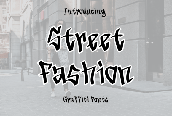 Street Fashion Typeface for Bold Web Design