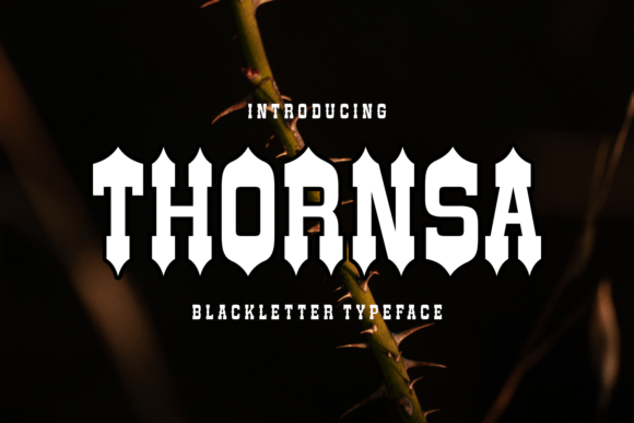 Thornsa: A Typeface for Timeless Editorial Design