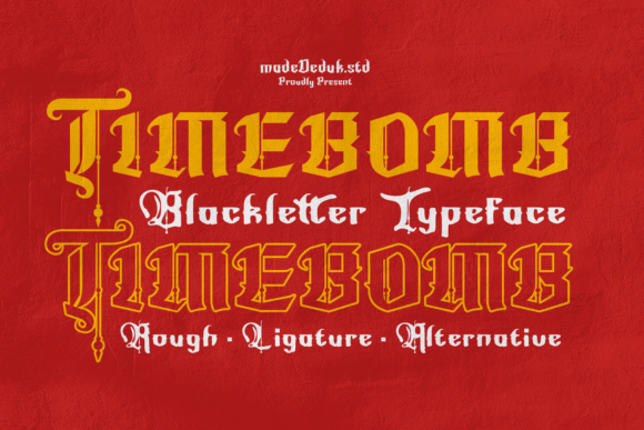 Timebomb Font: A Bold Typeface for High-Impact Campaigns