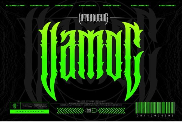 Vamoc: A Blackletter Typeface with Editorial Elegance